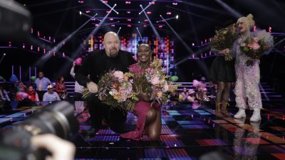 Bild på Anders Bagge och Faith Kakembo.